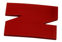 Bild vom Artikel Tankbuchstabe, Zeichen mit Motiv Z (rot)