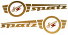Bild vom Artikel Aufkleber Set mit Logo Simson f. Spatz SR4-1 (2-teilig)