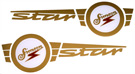 Bild vom Artikel Aufkleber Set mit Logo Simson f. Star SR4-2 (2-teilig)