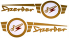 Bild vom Artikel Aufkleber Set mit Logo Simson f. Sperber SR4-3 (2-teilig)