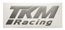 Bild vom Artikel Sticker TKM-Racing (70 mm x 25 mm) silber