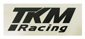 Bild vom Artikel Sticker TKM Racing (100 mm x 35 mm) schwarz