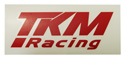Bild vom Artikel Sticker TKM-Racing (150 mm x 55 mm) - rot