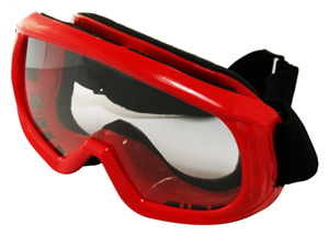 Bild vom Artikel Motorradbrille Motocross-Optik rot