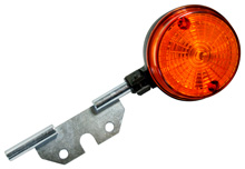 Bild vom Artikel Blinkleuchtenträger Moped & Motorrad Short Style hinten (D = 10,00 mm; verchromt) Blinker rund