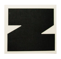 Bild vom Artikel Aufkleber (Tankbuchstabe) mit Motiv -Z- schwarz matt