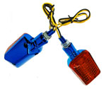 Bild vom Artikel Miniblinker Set SRD-PRO 12 Volt (metallic blau, orange)