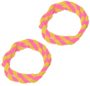 Bild vom Artikel Nabenputzringe Set Mofa, Moped (560 mm) gelb/rosa