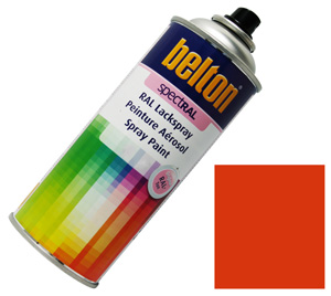 Bild vom Artikel Spraydose Belton Lackspray RAL 3000 feuerrot matt