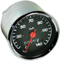 Bild vom Artikel Tachometer pass. f. TS 125/150/250 (D=80,00 mm; 140 km/h)