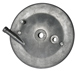 Bild vom Artikel Bremsschild hinten (pass. f. KR51-1, SR4-2, SR4-3, SR4-4) Aluminium poliert