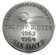 Bild vom Artikel Tankdeckel Motorrad (D = 60,00 mm) m. Prägung Trophy Sieger 1963/1964 Six Days matt