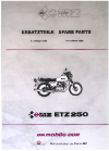Bild vom Artikel Ersatzteilkatalog - MZ ETZ 250 (3. Auflage 1986)