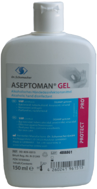 Bild vom Artikel Händedesinfektionsmittel Aseptoman Gel (150 ml)