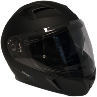 Bild vom Artikel Integralhelm Spec-X mit Sonnenblende, SX-82.02 schwarz matt (Größe XS)