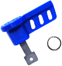Bild vom Artikel Zündschlüssel Moped 3D (SRD-PRO) blau