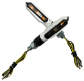 Bild vom Artikel LED Miniblinker SRD-PRO Straight weiß (Glas orange getönt)