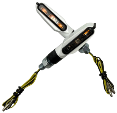 Bild vom Artikel LED Miniblinker SRD-PRO Straight weiß (Glas orange getönt)